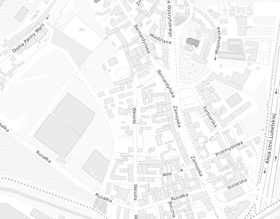 Mapa z adresem organizacji