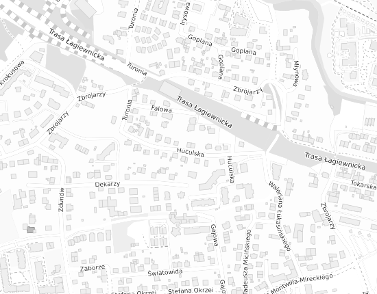 Mapa z adresem organizacji