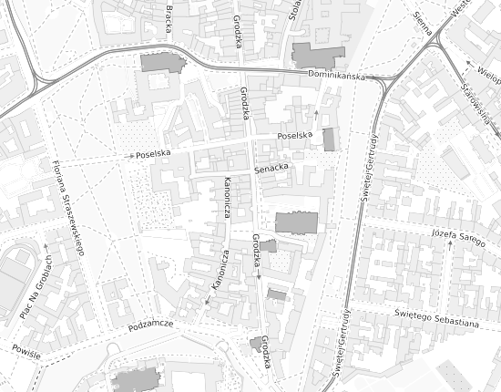 Mapa z adresem organizacji