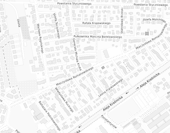 Mapa z adresem organizacji