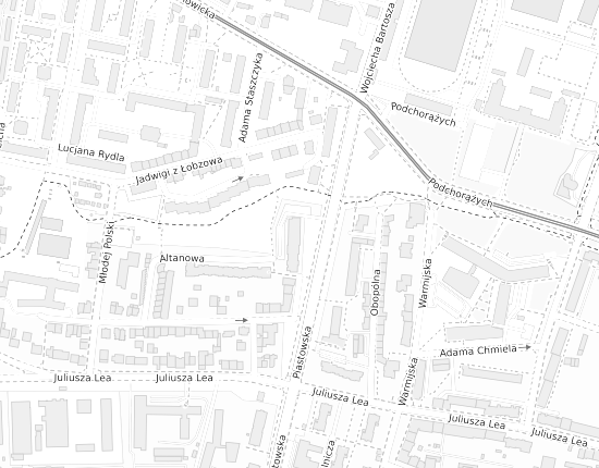Mapa z adresem organizacji