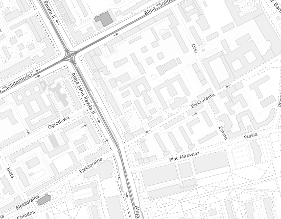 Mapa z adresem organizacji