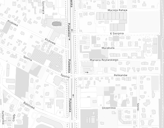Mapa z adresem organizacji