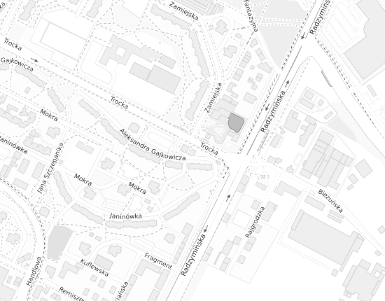 Mapa z adresem organizacji