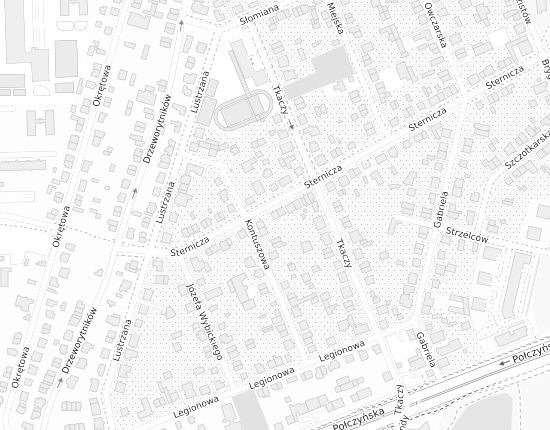 Mapa z adresem organizacji