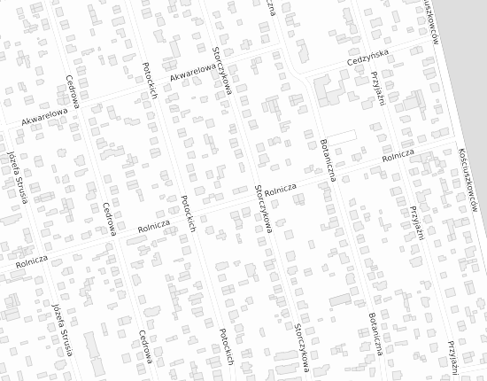 Mapa z adresem organizacji