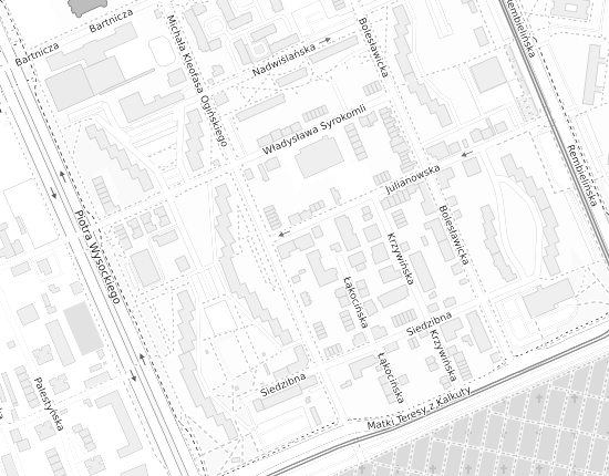 Mapa z adresem organizacji