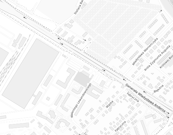 Mapa z adresem organizacji