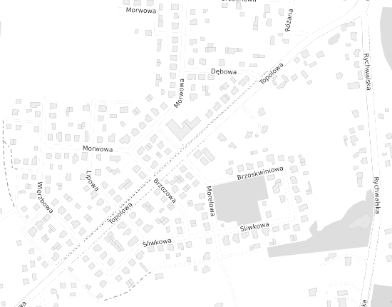 Mapa z adresem organizacji