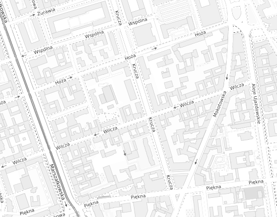 Mapa z adresem organizacji