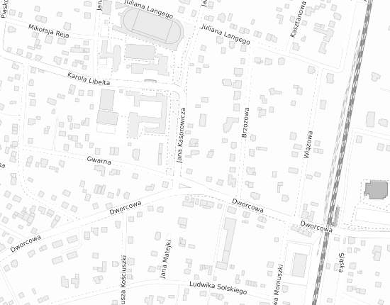 Mapa z adresem organizacji