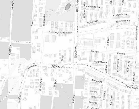Mapa z adresem organizacji