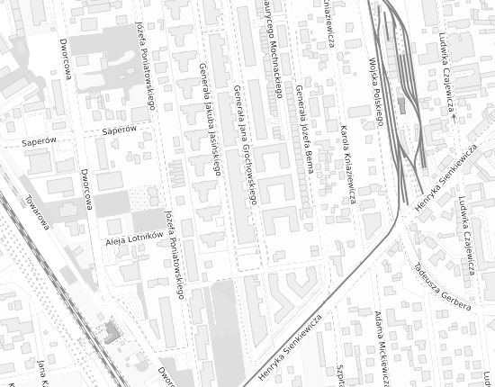 Mapa z adresem organizacji
