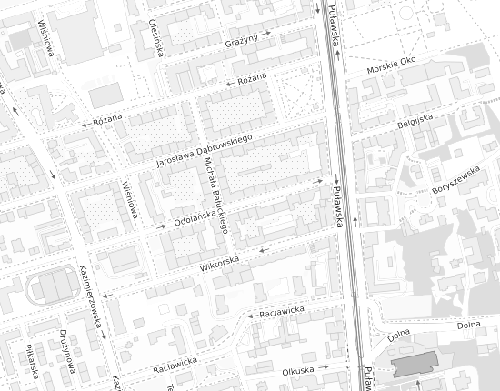 Mapa z adresem organizacji
