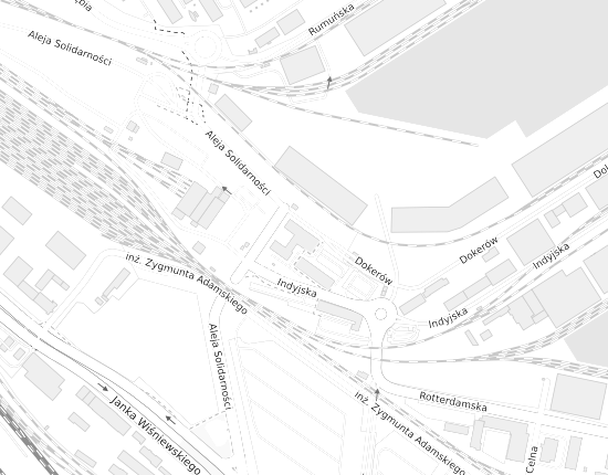Mapa z adresem organizacji