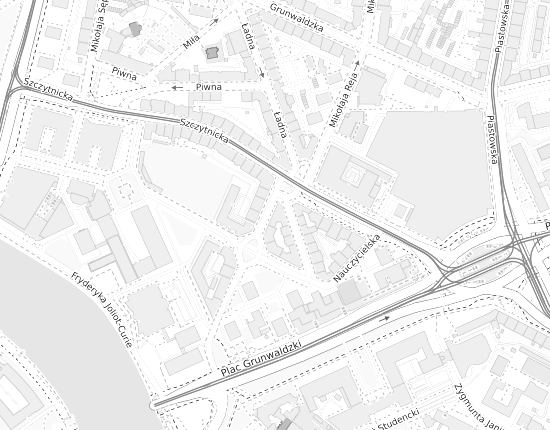Mapa z adresem organizacji