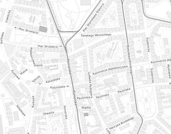 Mapa z adresem organizacji