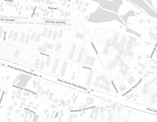 Mapa z adresem organizacji