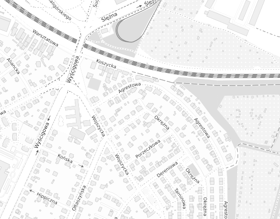Mapa z adresem organizacji