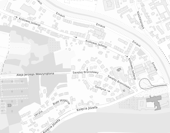 Mapa z adresem organizacji