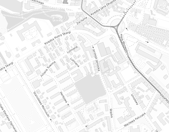 Mapa z adresem organizacji