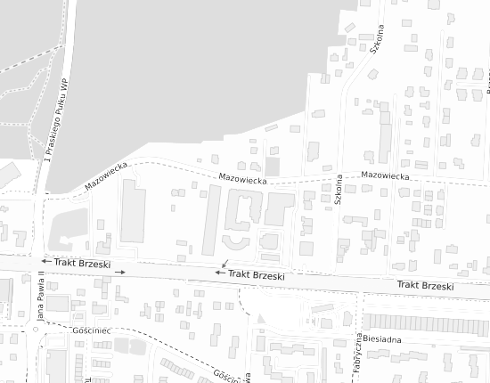 Mapa z adresem organizacji