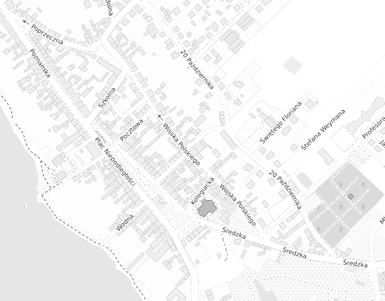 Mapa z adresem organizacji