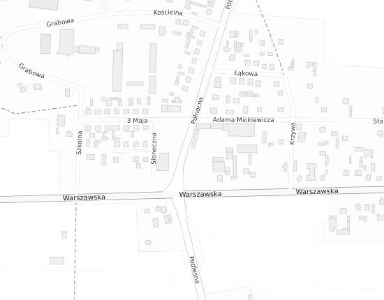Mapa z adresem organizacji