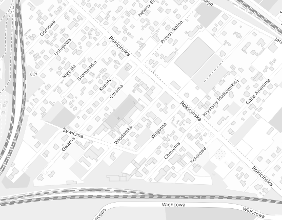 Mapa z adresem organizacji