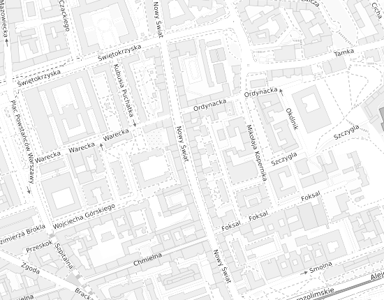 Mapa z adresem organizacji