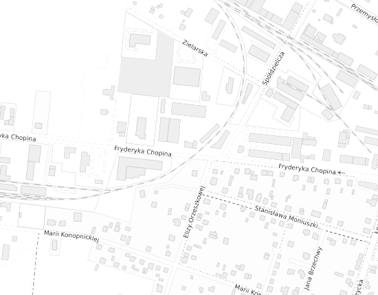 Mapa z adresem organizacji