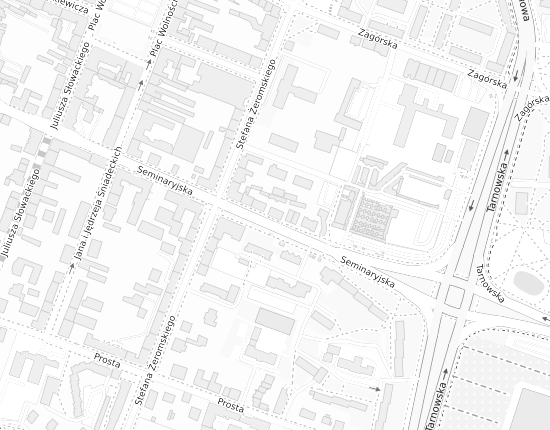 Mapa z adresem organizacji