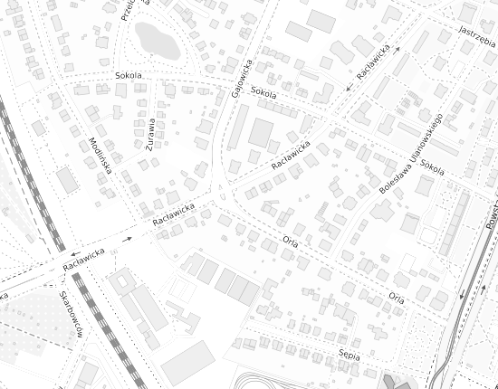 Mapa z adresem organizacji