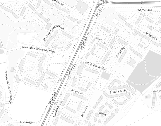 Mapa z adresem organizacji