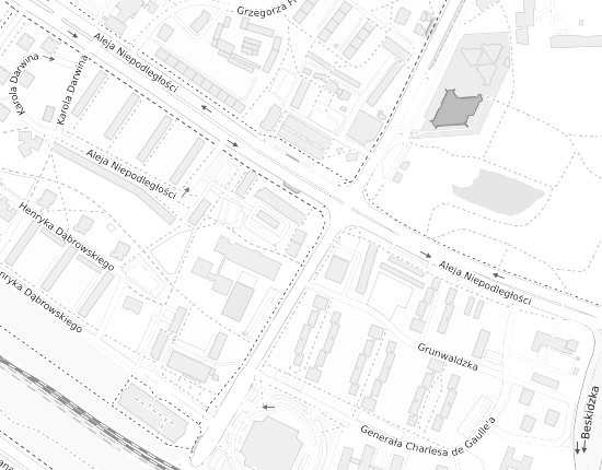 Mapa z adresem organizacji