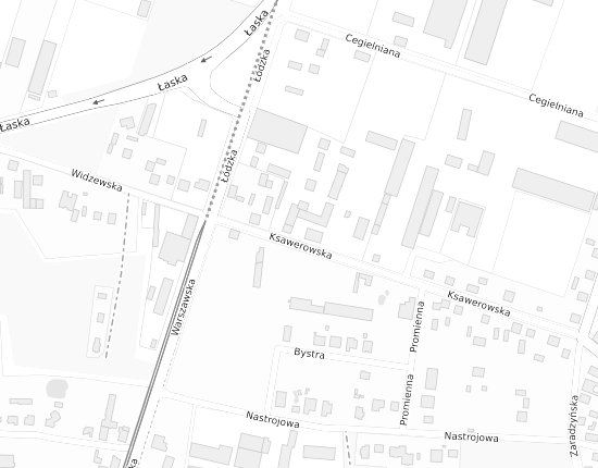 Mapa z adresem organizacji
