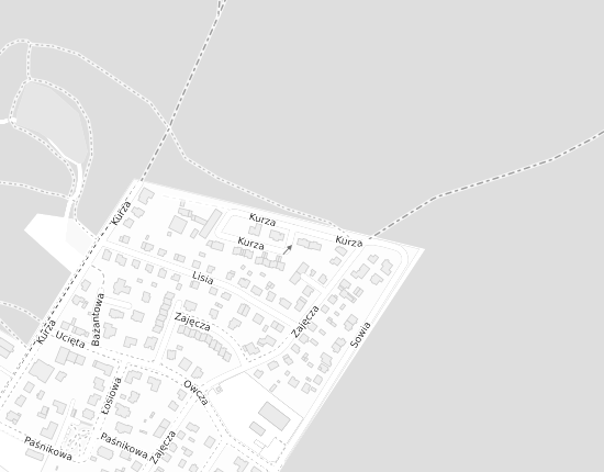 Mapa z adresem organizacji