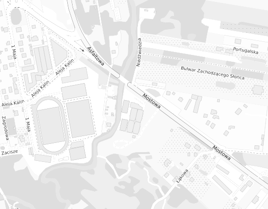 Mapa z adresem organizacji