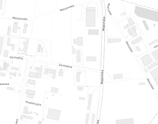 Mapa z adresem organizacji