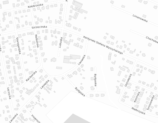 Mapa z adresem organizacji