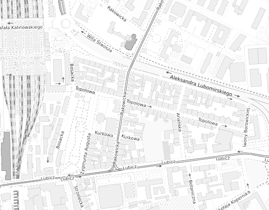 Mapa z adresem organizacji