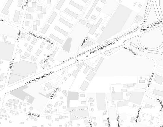 Mapa z adresem organizacji