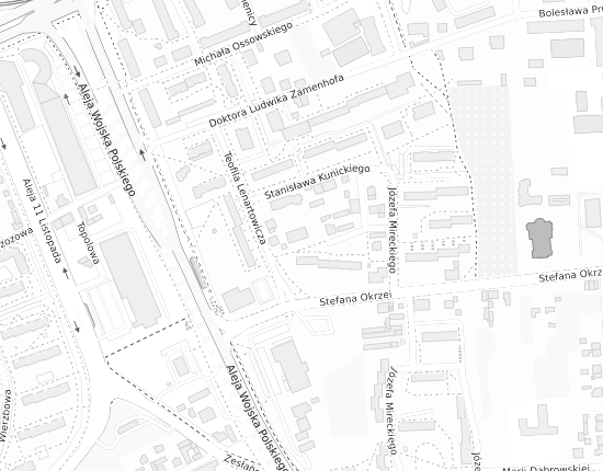Mapa z adresem organizacji