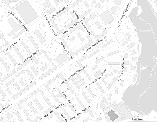 Mapa z adresem organizacji