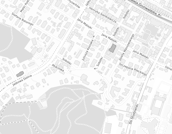 Mapa z adresem organizacji