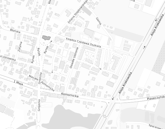 Mapa z adresem organizacji
