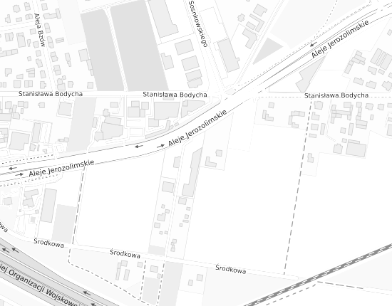 Mapa z adresem organizacji