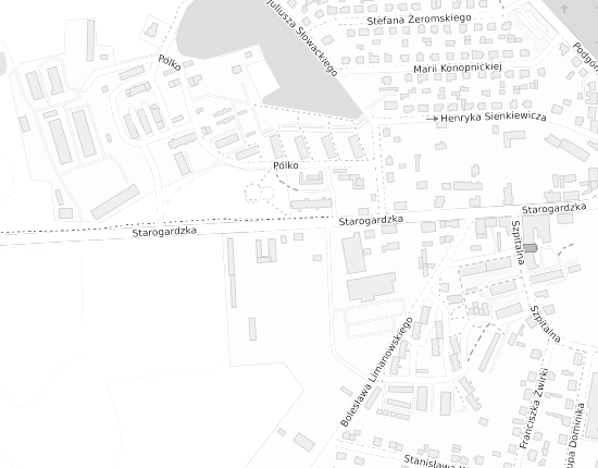 Mapa z adresem organizacji