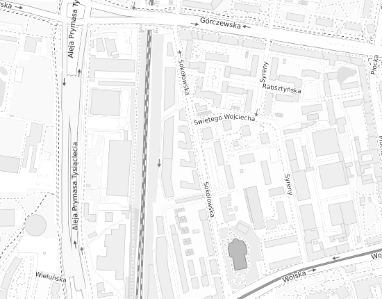 Mapa z adresem organizacji