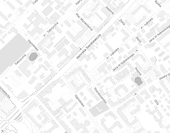 Mapa z adresem organizacji